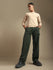 Men Plain Cargo Jeans