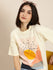 Womens Short Sleeve Round Neck Oversized Fit T-Shirt