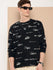 Mens Full Sleeve Round Neck All-Over Printed Oversized Fit Tshirts