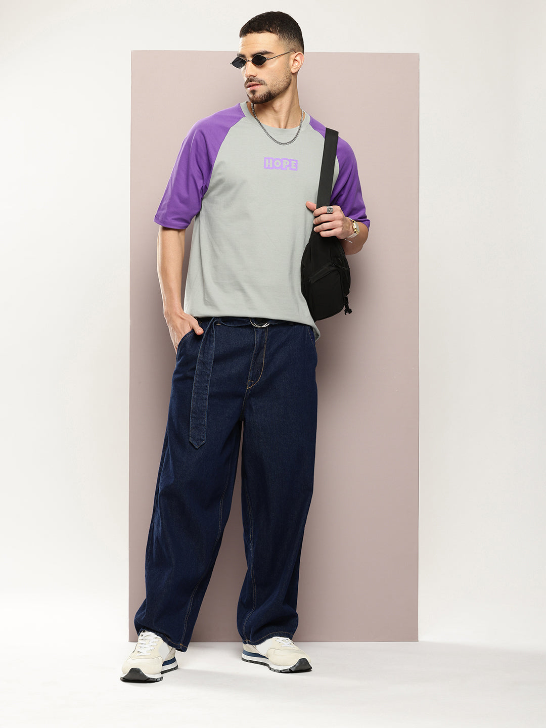 Mens Half Sleeve Round Neck Printed Oversized Fit Tshirts