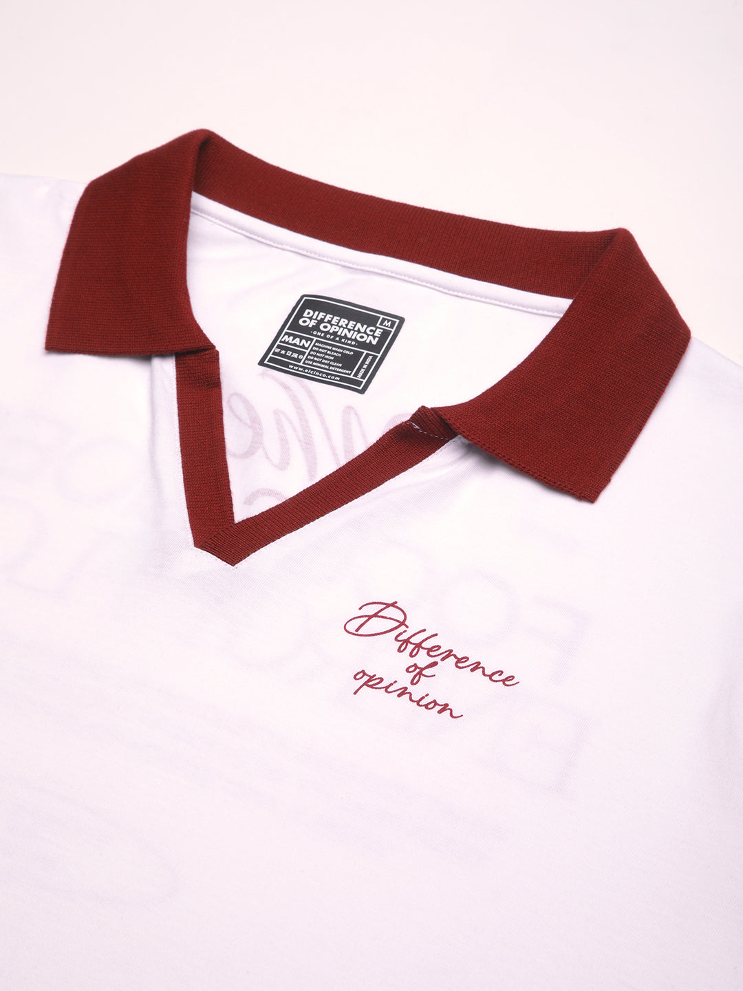 Mens Half Sleeve Polo Neck Back Printed Relaxed Fit Tshirts