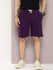 Men Solid Regular Fit Shorts