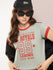 Womens Half Sleeve Round Neck Printed Regular Fit Tshirts