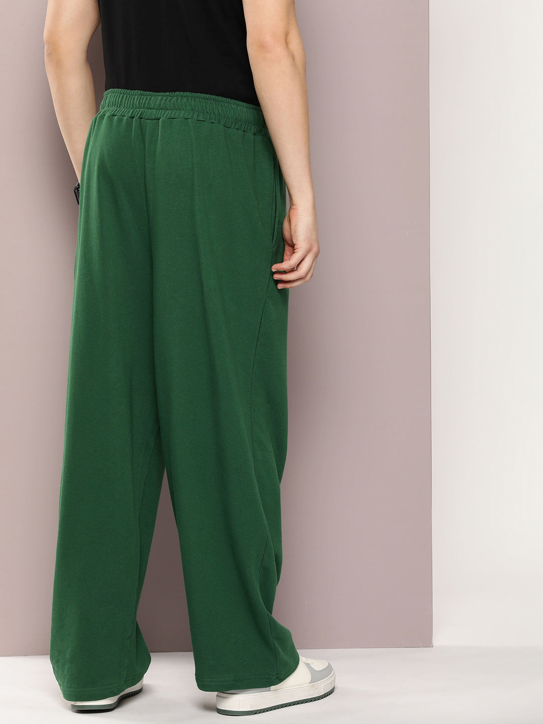 Men Super Soft Cotton Extra Baggy Korean Pant