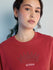 Womens Stud Detailed Oversized Round Neck Tshirt 