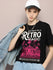 Womens Half Sleeve Round Neck Printed Oversized Fit Tshirts