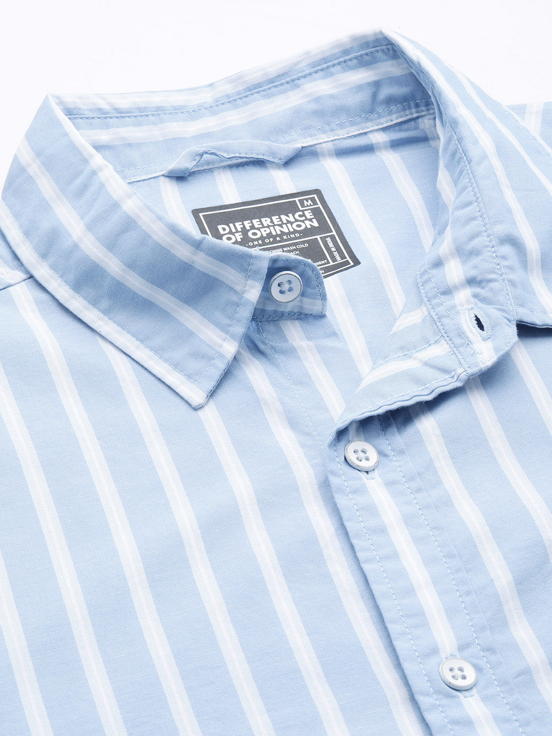 Men Striped Full Sleeve Casual Shirt With Pocket