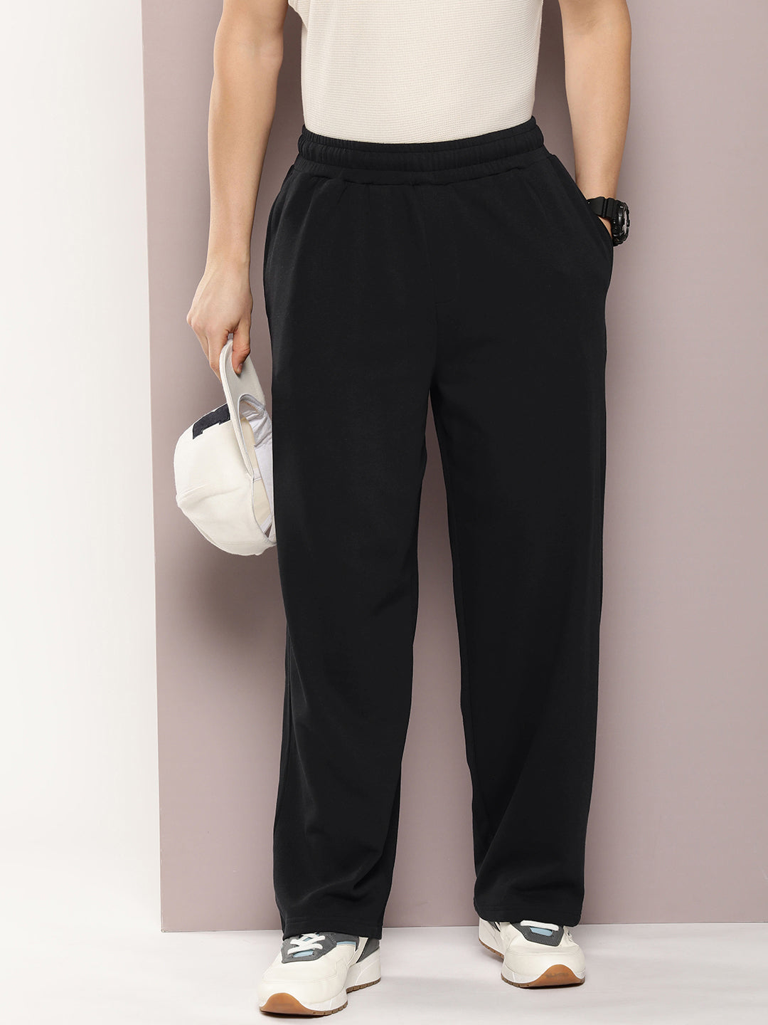 Men Super Soft Cotton Extra Baggy Korean Pant