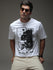 Mens Half Sleeve Round Neck Printed Oversized Fit Tshirts