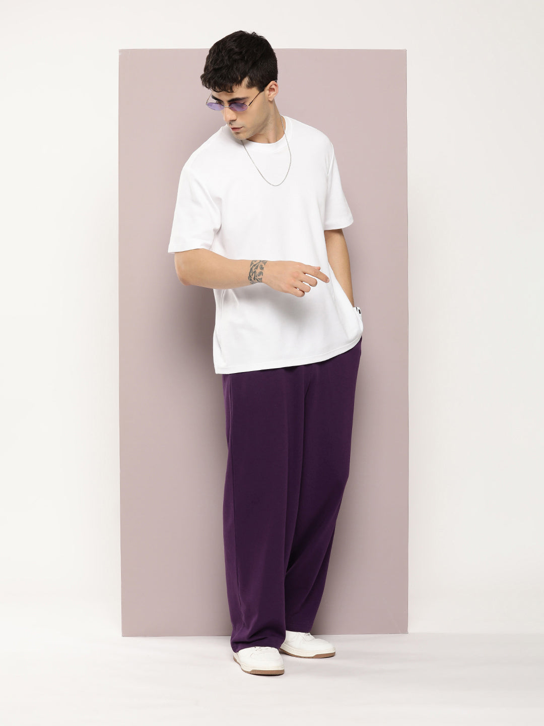 Men Super Soft Cotton Extra Baggy Korean Pant