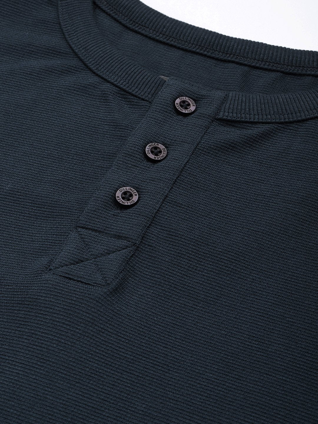 Mens Half Sleeve Henley Neck Regular Fit T-Shirts