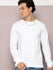 Mens Full Sleeve Round Neck Solid Regular Fit Tshirts