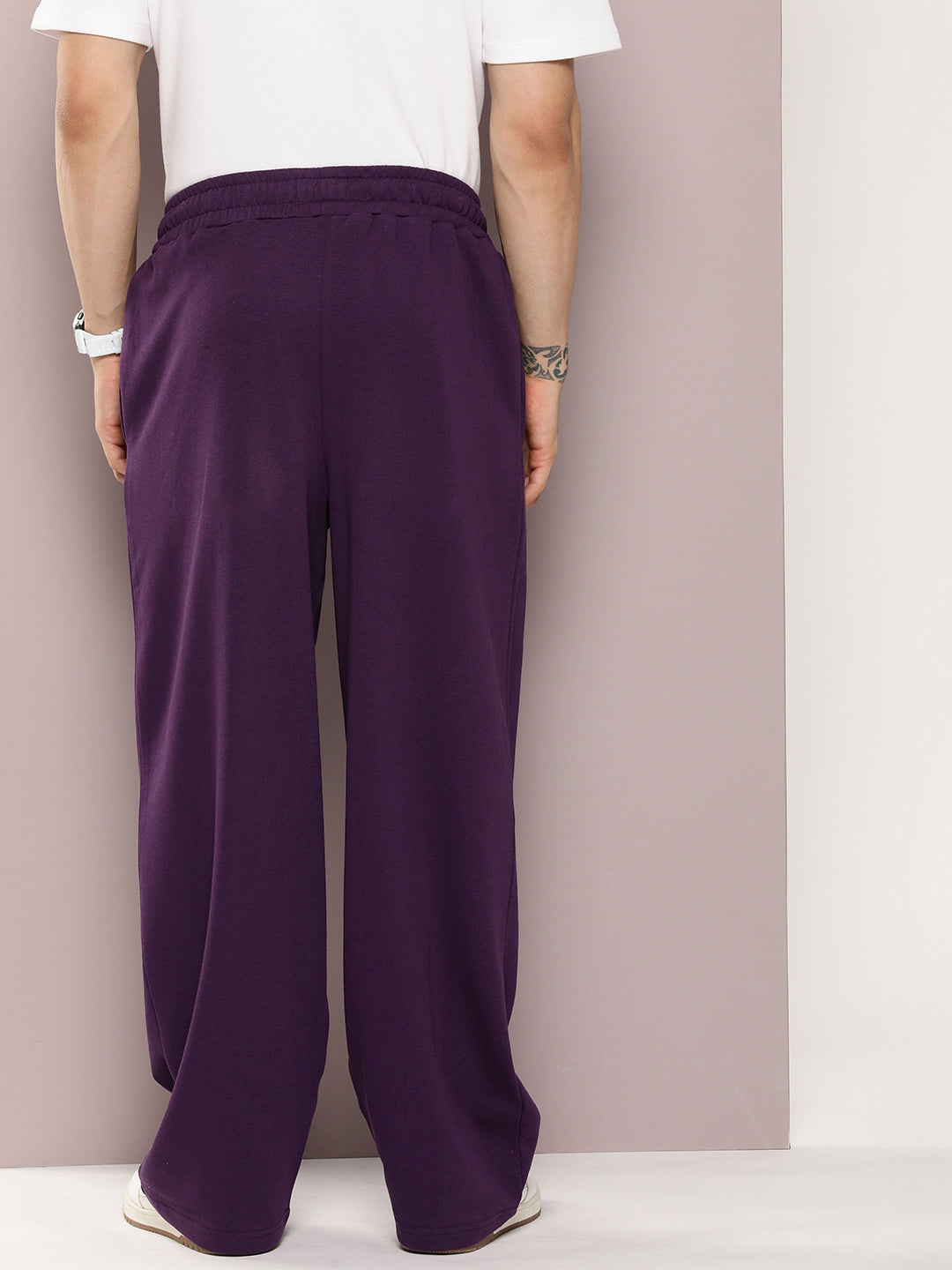 Men Super Soft Cotton Extra Baggy Korean Pant