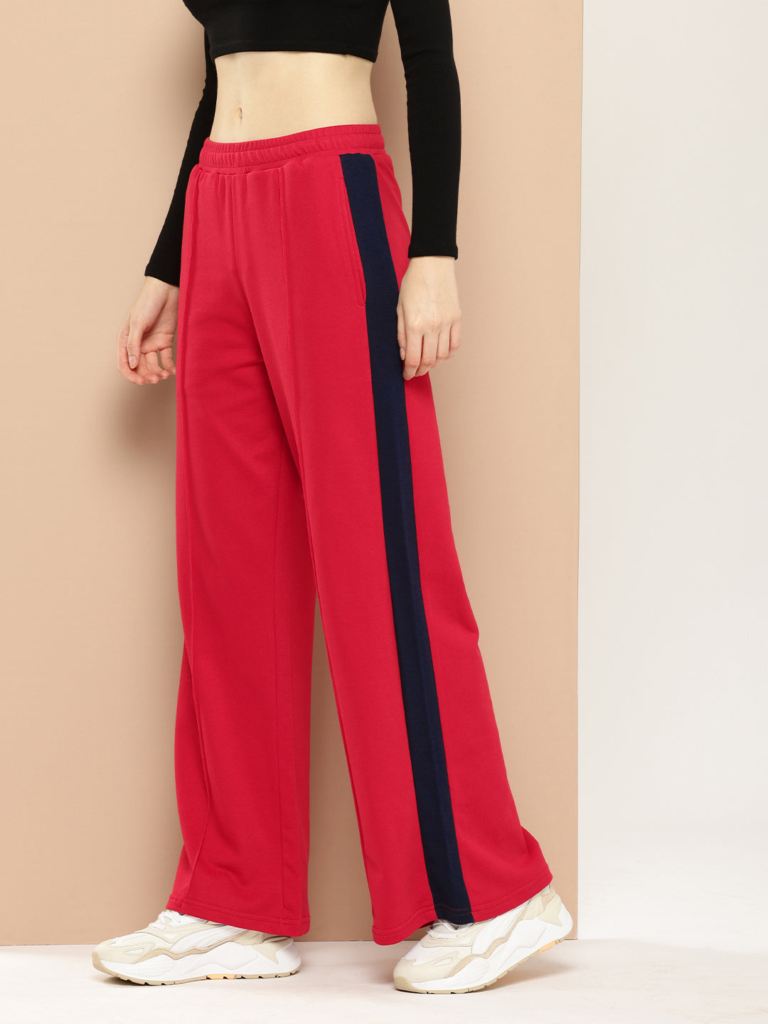 Women Ultra Soft Drapey Cotton Extra Baggy Korean Pant