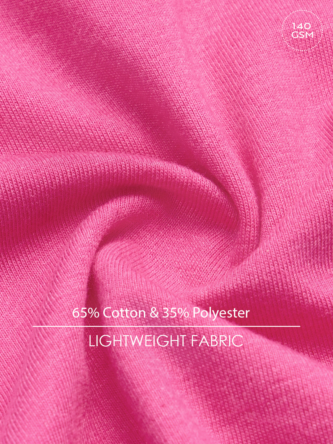 Womens Solid Regular Fit Poly Cotton  V-Neck Tshirt