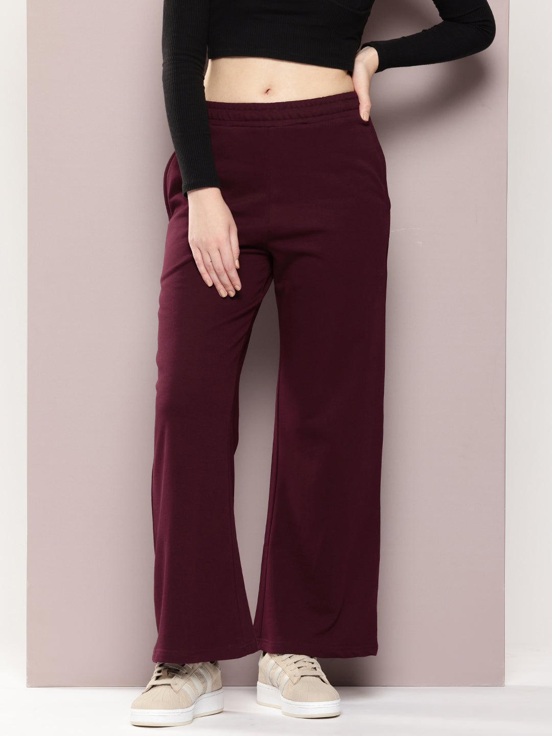 Women Ultra Soft Drapey Cotton Extra Baggy Korean Pant