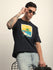 Mens Half Sleeve Round Neck Printed Oversized Fit Tshirts
