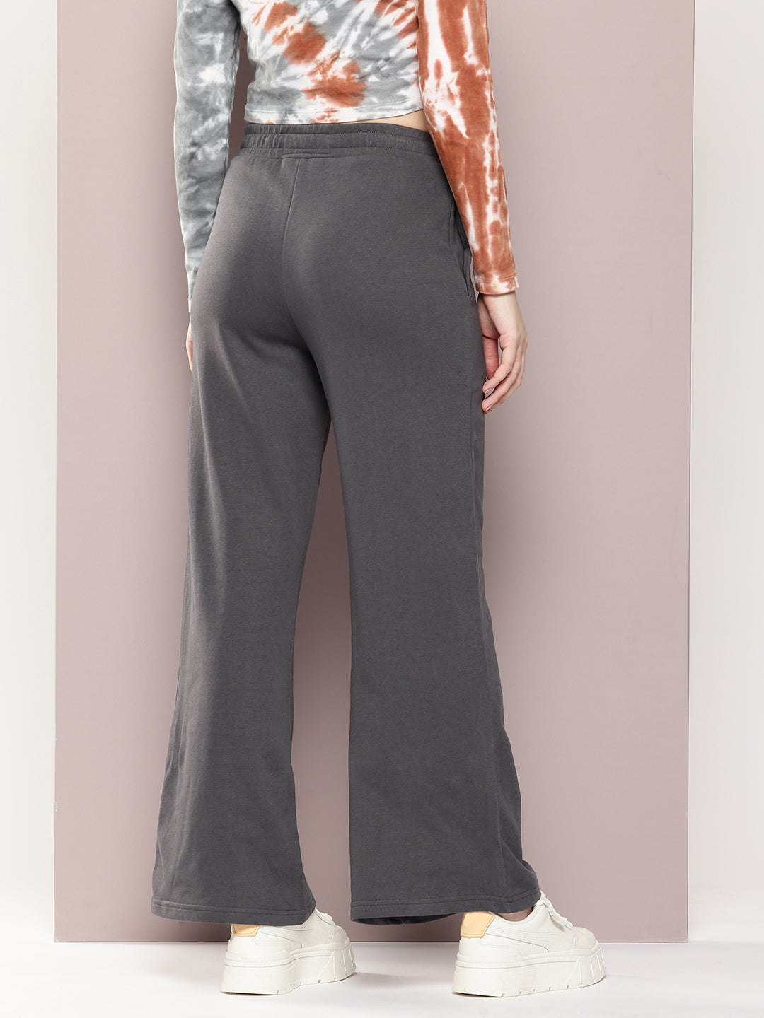 Women Ultra Soft Drapey Cotton Extra Baggy Korean Pant
