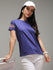 Womens Half Sleeve Round Neck Embroidery Regular Fit Tshirts