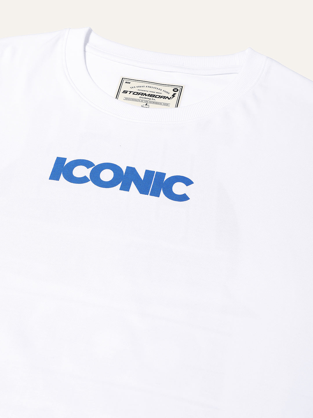 Mens Half Sleeve Drop Shoulder Printed Oversized Fit T-Shirts