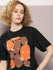 Womens Half Sleeve Round Neck Oversized Fit T-Shirts