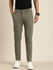 Men Solid Ankle-Length Chinos Trousers