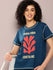 Womens Half Sleeve Round Neck Boxy Fit T-Shirts