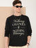 Mens Full Sleeve Round Neck Printed Oversized Fit Tshirts