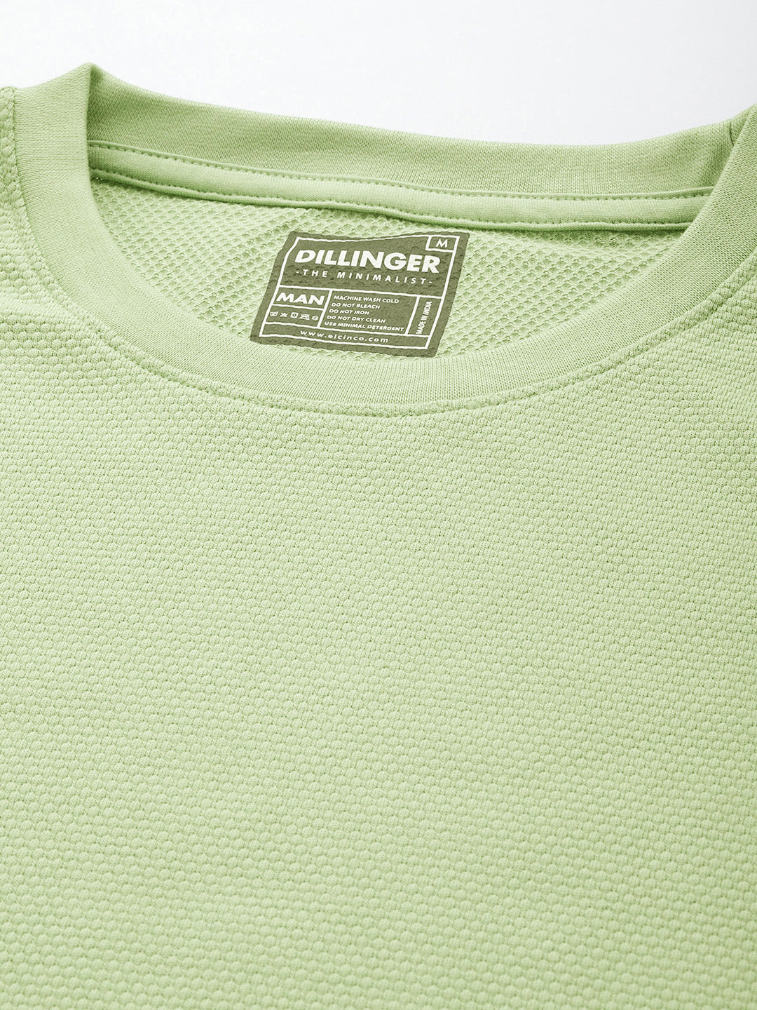 Mens Full Sleeve Round Neck Solid Regular Fit Tshirts