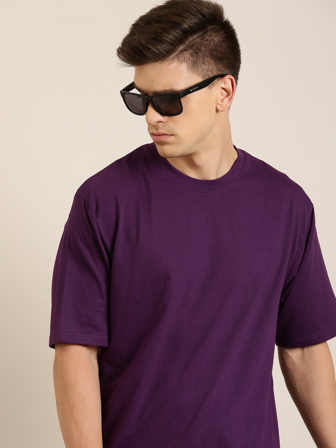 Mens Half Sleeve Round Neck Oversized Fit T-Shirts