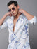 Men Floral Printed Full Sleeve Casual Shirt