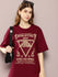 Womens Half Sleeve Round Neck Oversized Fit T-Shirts