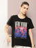 Womens Half Sleeve Round Neck Printed Boxy Fit Tshirts