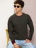 Mens Full Sleeve Round Neck All-Over Striped Regular Fit Tshirts
