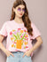 Womens Half Sleeve Round Neck Boxy Fit T-Shirts