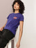 Womens Half Sleeve Round Neck Embroidery Regular Fit Tshirts