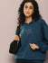 Womens Long Sleeve Oversized Hooded Sweatshirt
