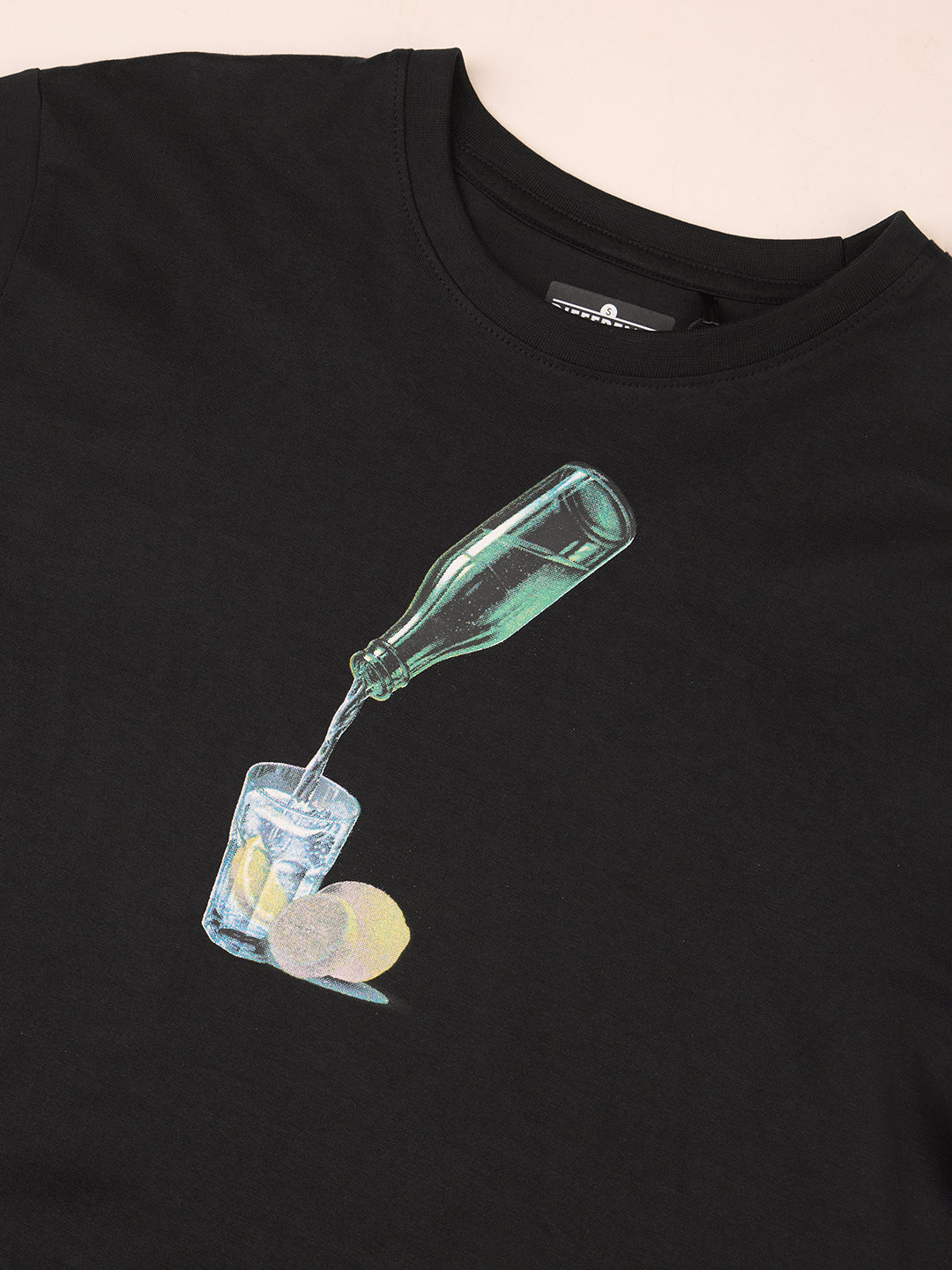 Womens Printed Oversized Cotton T-Shirt