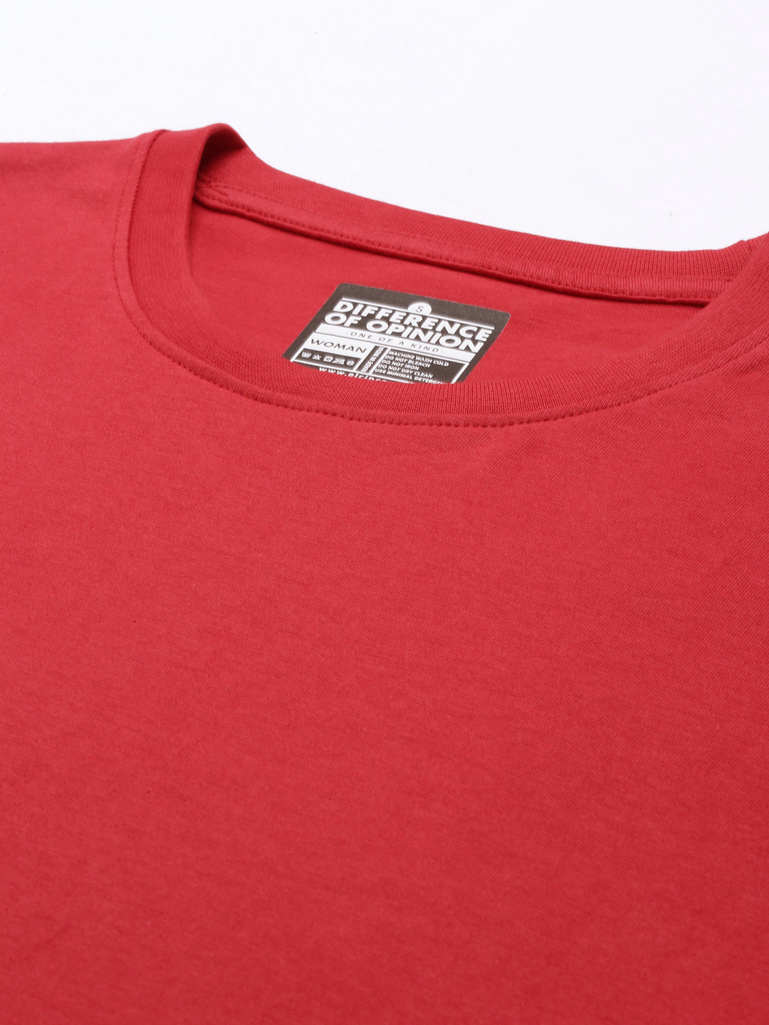Womens Half Sleeve Round Neck Oversized Fit T-Shirts
