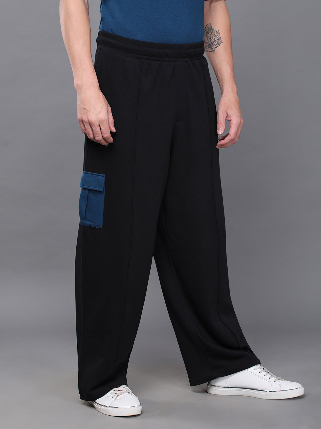 Men Super Soft Cotton Extra Baggy Korean Pant