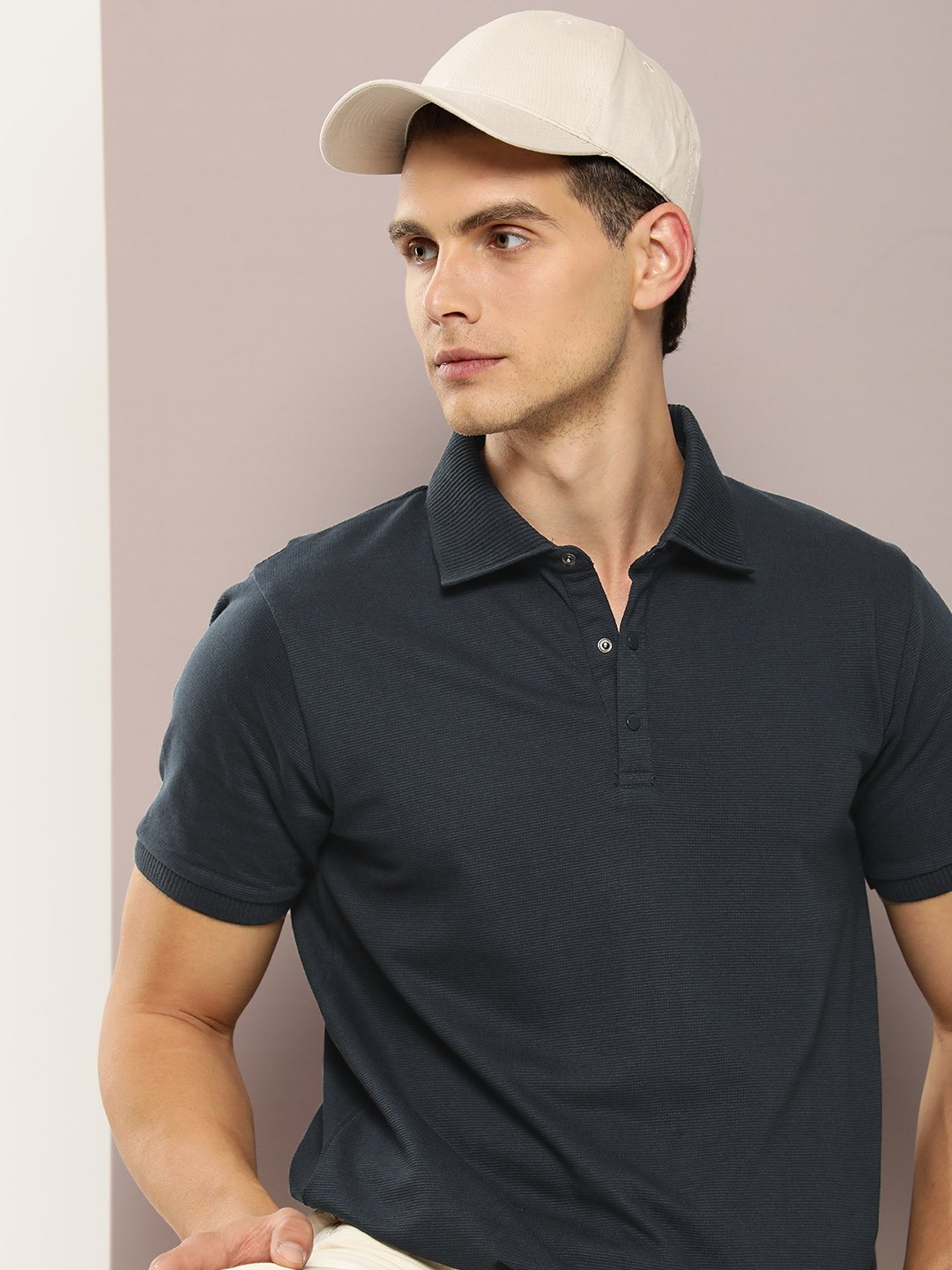 Mens Half Sleeve Regular Fit Polo T-Shirts