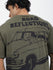 Mens Half Sleeve Drop Shoulder Printed Oversized Fit T-Shirts