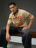 Mens Round Neck Half Sleeve Printed Oversized Fit Tshirt