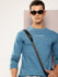 Mens Full Sleeve Round Neck Printed Regular Fit Tshirts