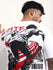 Mens Half Sleeve Drop Shoulder Printed Oversized Fit T-Shirts