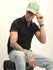 Mens Half Sleeve Polo Neck Solid Regular Fit Tshirts