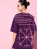 Womens Half Sleeve Drop Shoulder Printed Oversized Fit T-Shirts