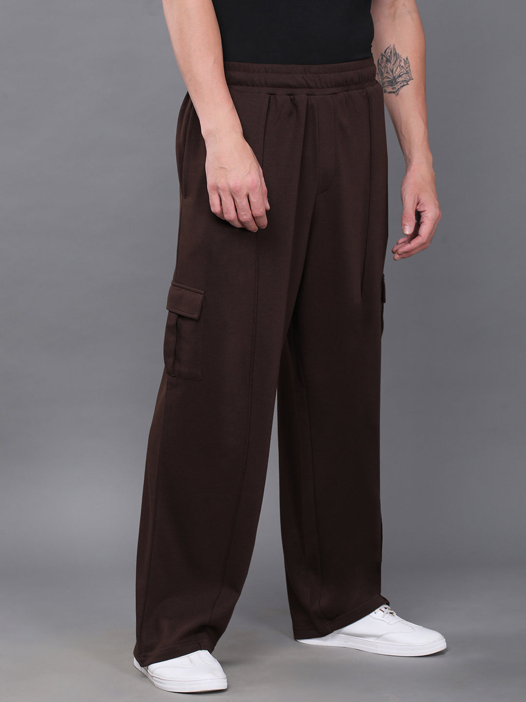 Men Super Soft Cotton Extra Baggy Korean Pant