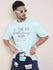 Mens Half Sleeve Round Neck Printed Oversized Fit Tshirts