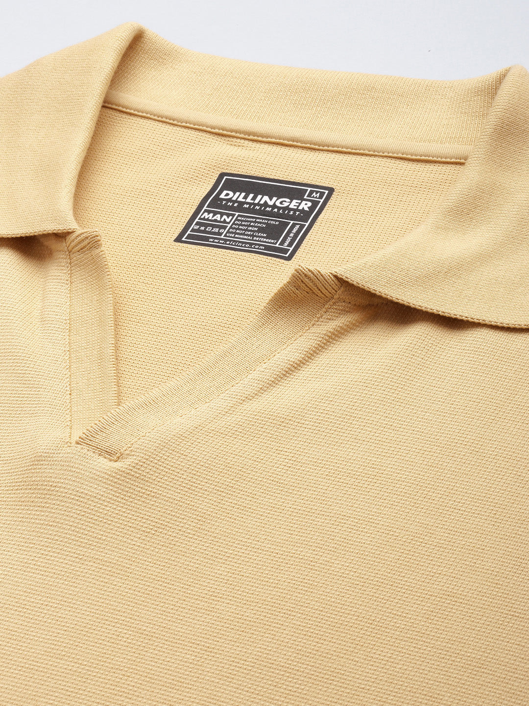 Mens Half Sleeve Polo Neck Solid Oversized Fit Tshirts